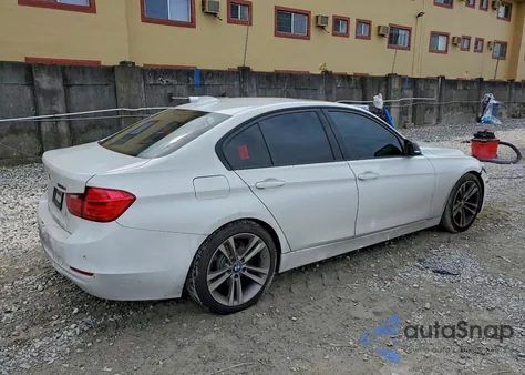2014 BMW 328 I z USA, uszkodzony, nr VIN WBA3A5C5XEP603399
